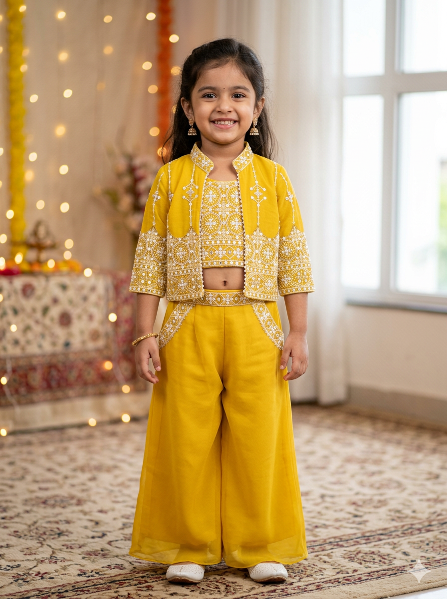 D.NO-F45-S PLAZO WITH JKT